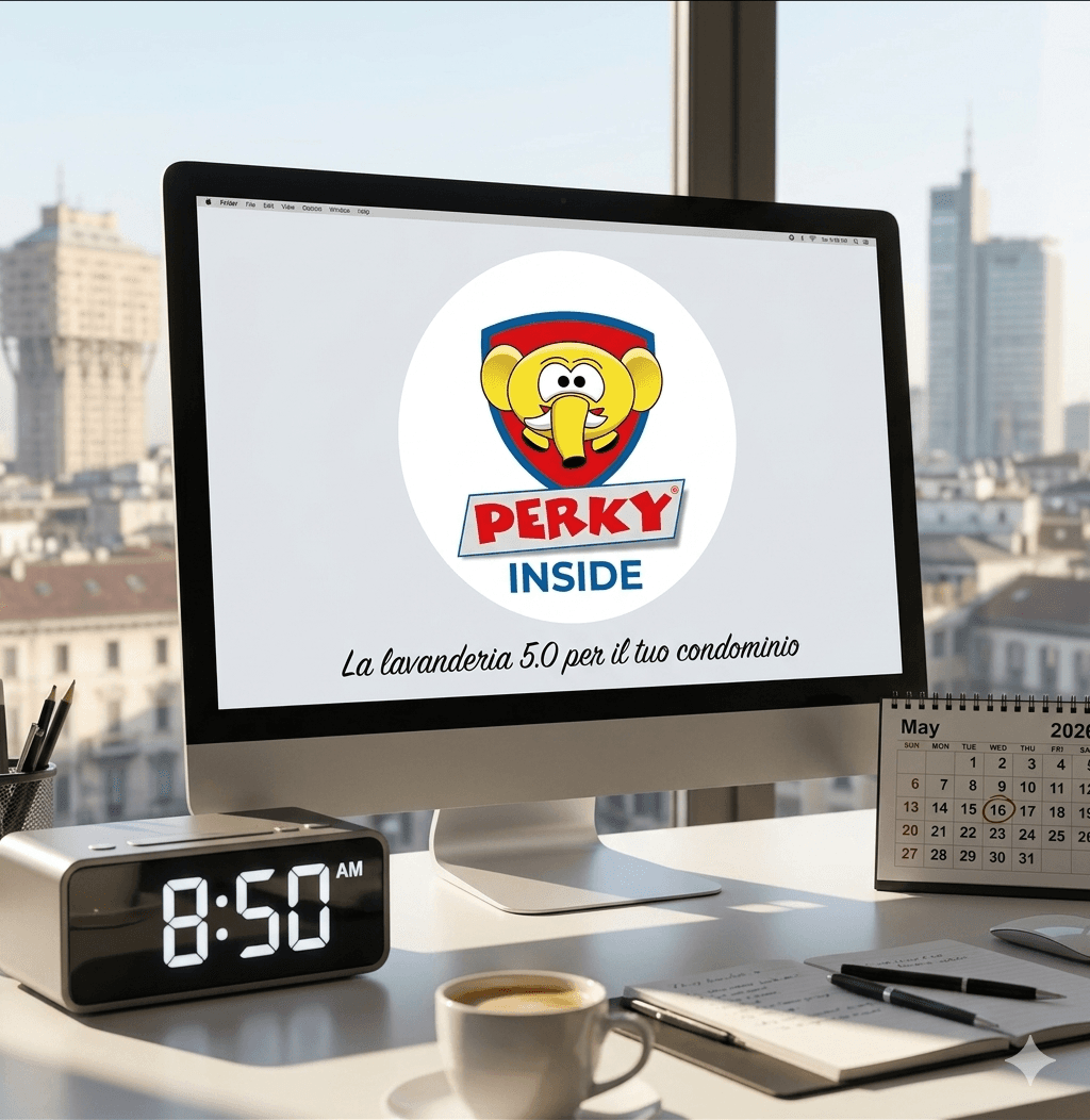 PERKY INSIDE — La lavanderia 5.0 per il tuo condominio